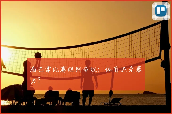扇巴掌比赛规则争议：体育还是暴力？